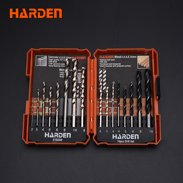 COFFRET DES MECHES POUR PERCEUSE 16 PIECES