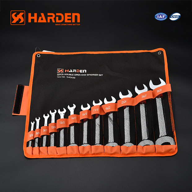 JEU DE CLE A FOURCHE 12 Pcs 6x7 à 30x32 - HARDEN-
