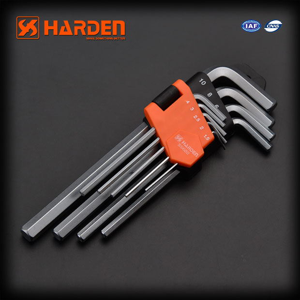 CLE HEXAGONALE LONG 9 PC