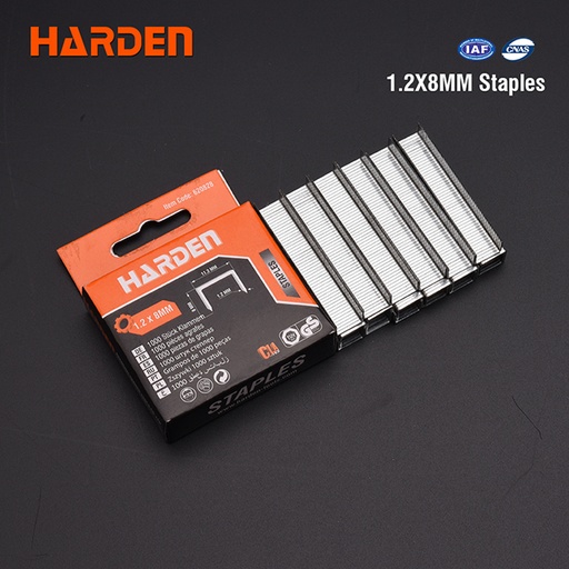 [H620828] AGRAFFES 1,2x8MM