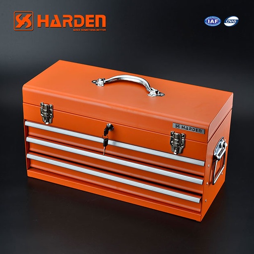 [H520204] CAISSE A OUTIL 3 TIROIRS 532X221X286MM