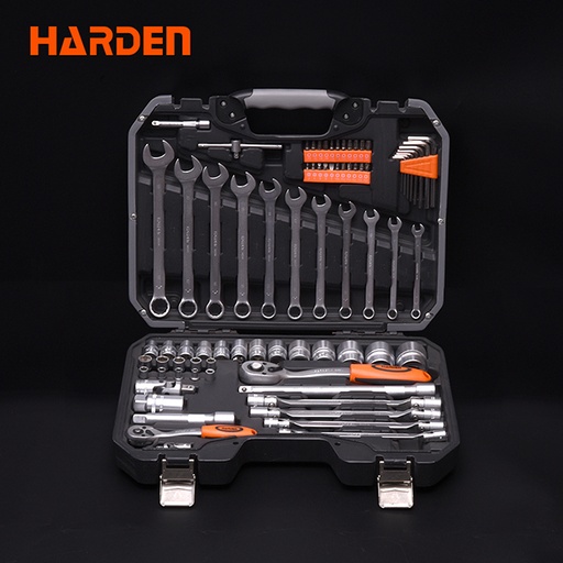 [H510677] COF DOUIL+CLIQU 1/2+1/4 77 PIECES