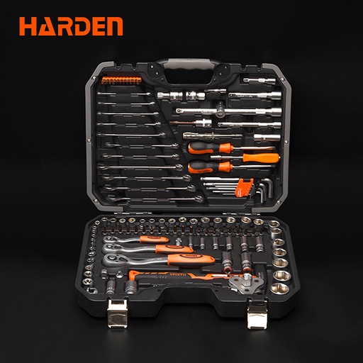 [H510822] COF DOUIL+CLIQU 132 PCS 1/2+1/4+ 3/8